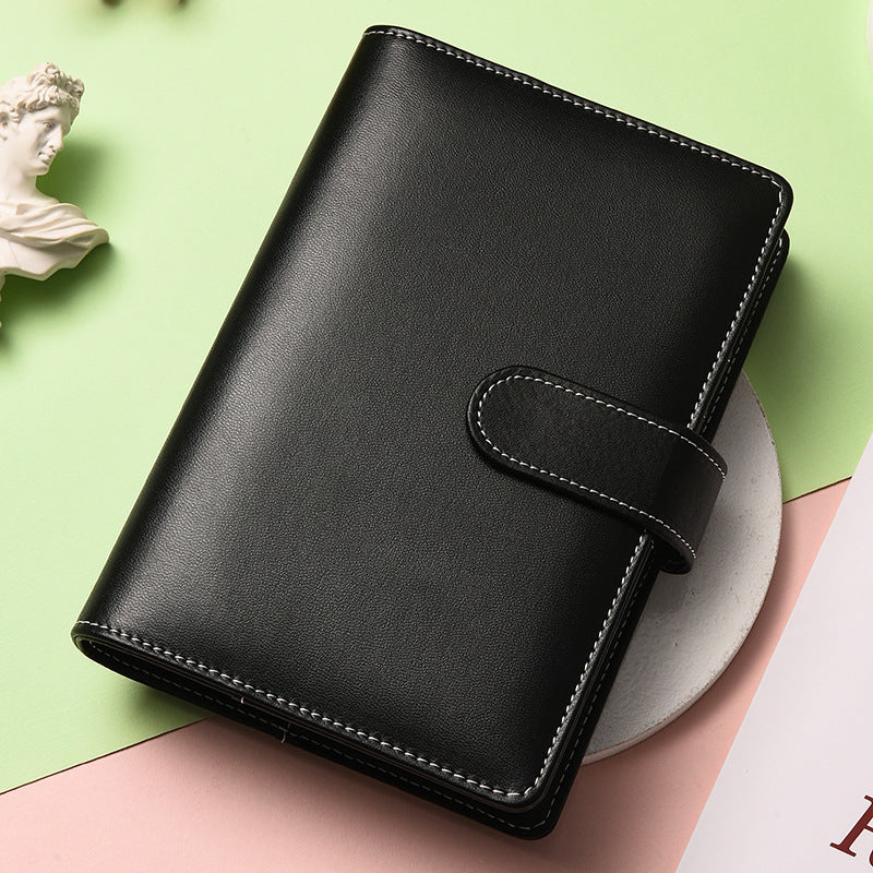 Wholesale Binder Leather PU Cash Budget Binder Notebook